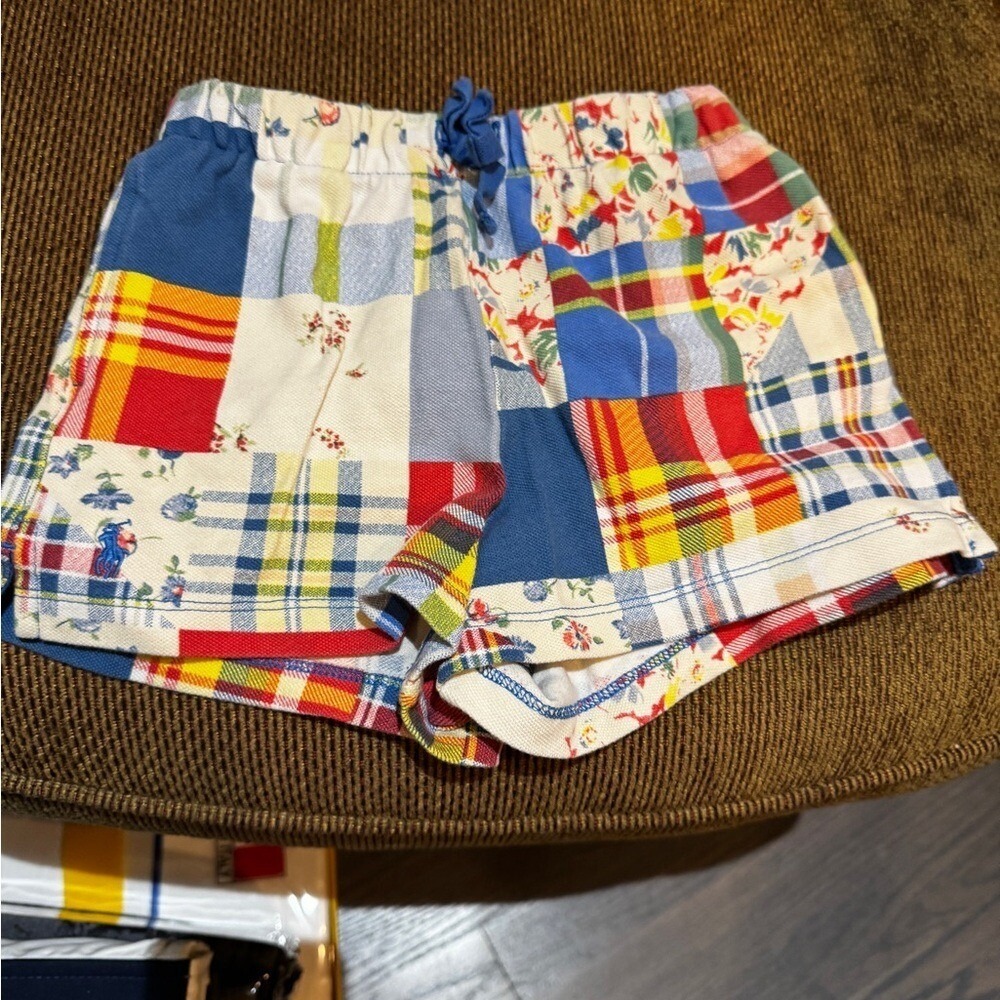 Polo Ralph Lauren Multicolor Patchwork Shorts Girls 6x